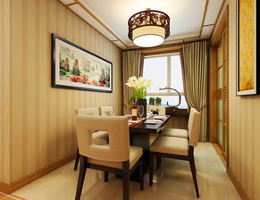 125平中式现代装修效果案例 打破常规，用设计让你的房子飞起来