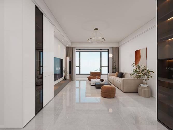 普通住宅客餐厅室内装修设计理念与效果图欣赏